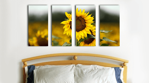 How to Make 4 Panel Canvas Prints
